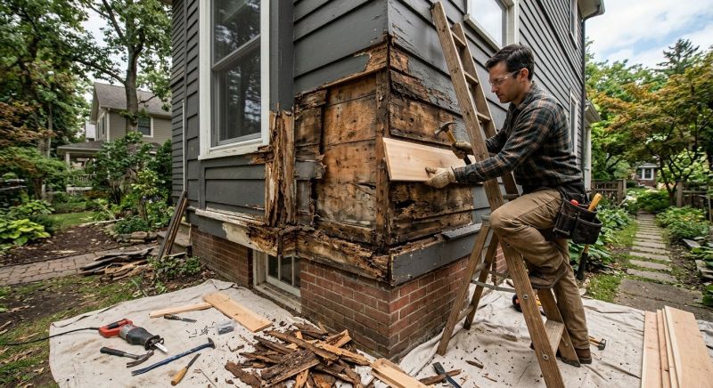 Decayed Wood Replacement in Roswell, GA