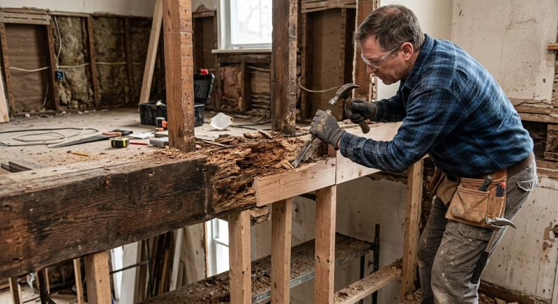 Structural Rot Repair in Indianapolis, IN