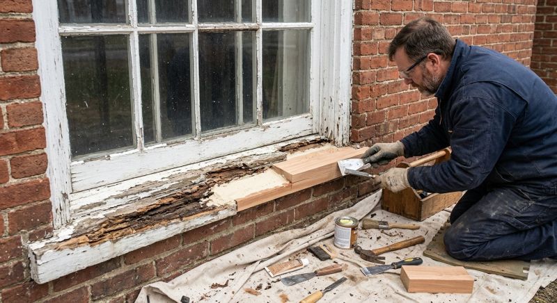 Window Rot Repair in Overland Park, KS