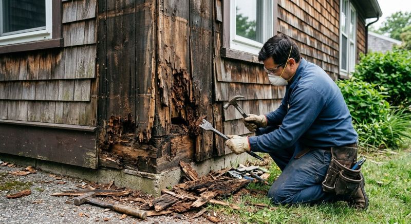 Wood Decay Repair in Conroe, TX