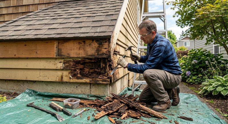 Wood Rot Removal in Denver, CO