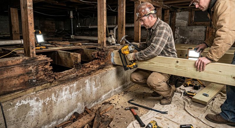 Wood Rot Repair in Denver, CO