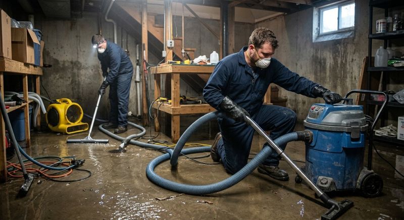 Basement Water Cleanup in Phoenix, AZ