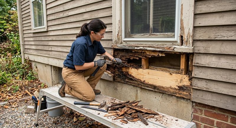 Decayed Wood Replacement in Conroe, TX