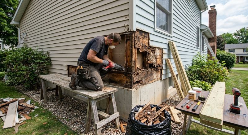 Dry Rot Repair in Denver County, CO