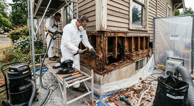 Dry Rot Repair in Wilmington, NC