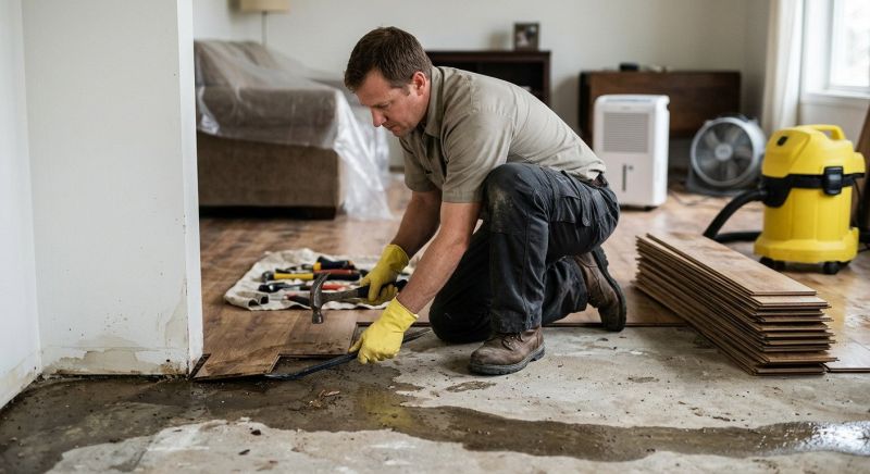 Flooded Floor Repair in Phoenix, AZ