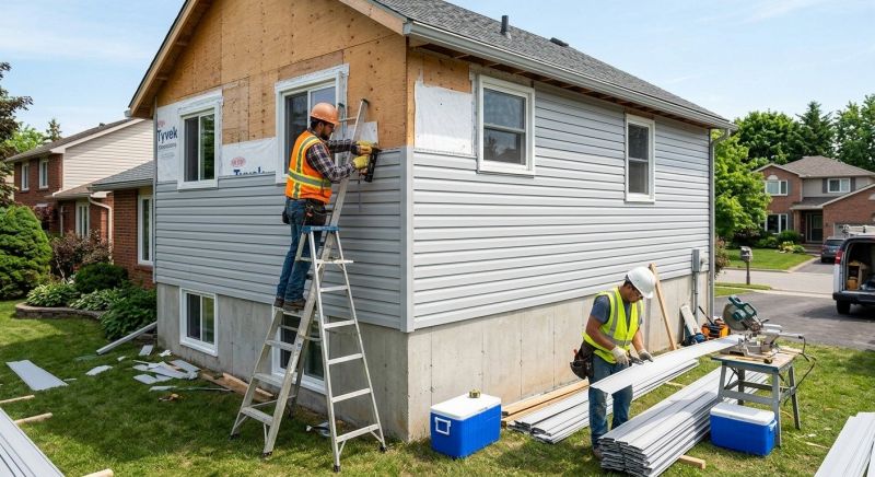 Garage Siding Installation in Danbury, CT