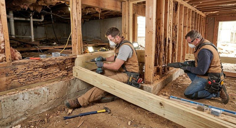 Pest Damage Repair in Overland Park, KS