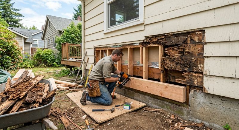 Structural Rot Repair in Roswell, GA