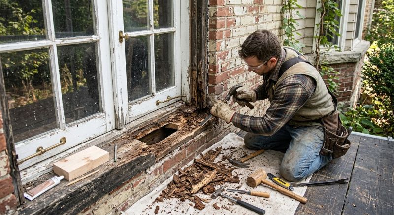 Window Rot Repair in Denver, CO