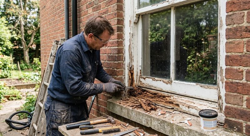 Wood Rot Repair in Conroe, TX